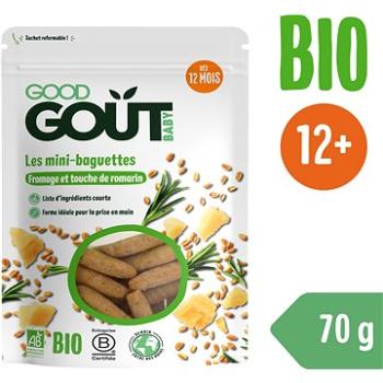 Good Gout BIO Mini bagetky s rozmarýnem a sýrem (70 g) (3760269310780)