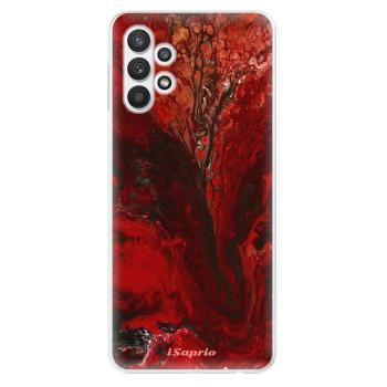 Odolné silikonové pouzdro iSaprio - RedMarble 17 - Samsung Galaxy A32