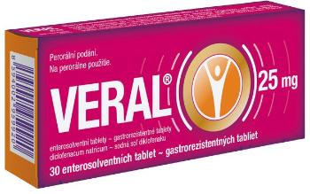 Herbacos Veral 25mg Enterosolventní 30 tablet