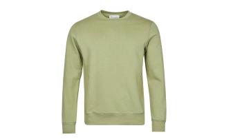 By Garment Makers The Organic Sweatshirt zelené GM991101-2886