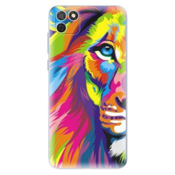 Odolné silikonové pouzdro iSaprio - Rainbow Lion - Honor 9S