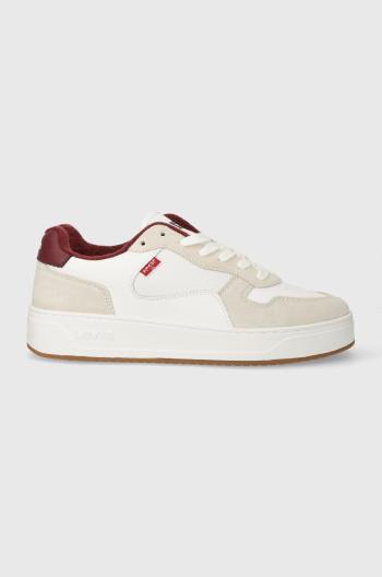 Sneakers boty Levi's GLIDE bílá barva, 235200.251