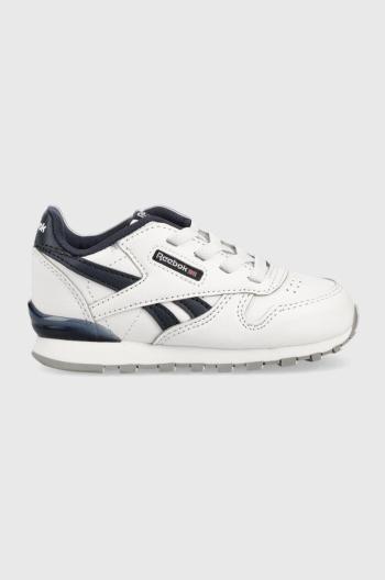 Dětské sneakers boty Reebok Classic Classic Leather bílá barva