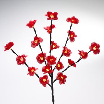 Magnet 3Pagen Svíticí větvička červené květy