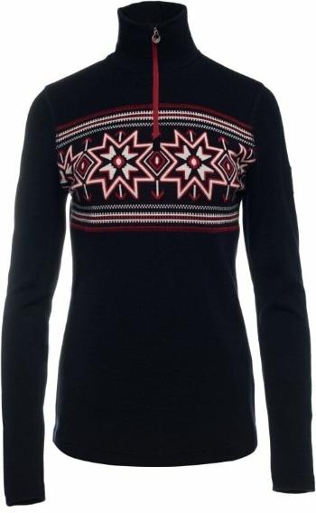 Dale of Norway Olympia Basic Womens Sweater Navy/Rasperry/Off White S Svetr