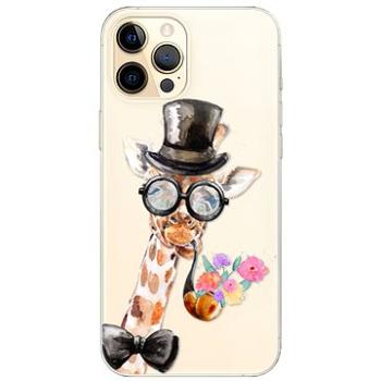 iSaprio Sir Giraffe pro iPhone 12 Pro Max (sirgi-TPU3-i12pM)