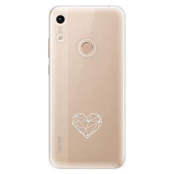 Odolné silikonové pouzdro iSaprio - čiré - Digital Love - Huawei Honor 8A