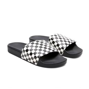 Pánské šlapky VANS MN LA COSTA SLIDE-ON (CHECKERBOARD) TRUWHT/BLK FLip Flop - 43 - 10 - 9 - 28 cm