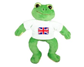 Plyšová žába Velká Britanie