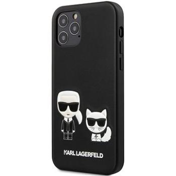 Karl Lagerfeld PU Karl &Choupette pro Apple iPhone 12/12 Pro Black (3700740489345)