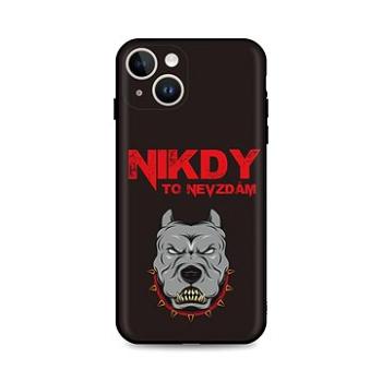 TopQ Kryt iPhone 14 Nikdy to nevzdám 92598 (92598)