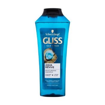 Schwarzkopf Gliss Aqua Revive Moisturizing Shampoo 400 ml šampon pro ženy na normální vlasy; na suché vlasy