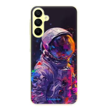 Odolné silikonové pouzdro iSaprio - Neon Astronaut - Samsung Galaxy A15 / A15 5G