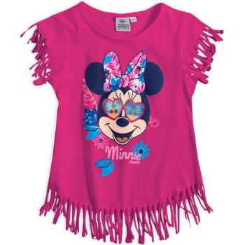 Dívčí tričko DISNEY MINNIE LUNETTES růžové Velikost: 104