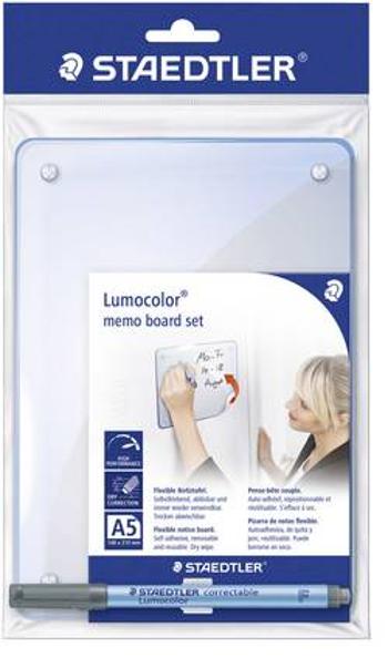 Nástěnka na vzkazy Staedtler Lumocolor memo board 641, (š x v) 148 mm x 210 mm, snímatelná fólie na bílou tabuli vč. 1 fixu