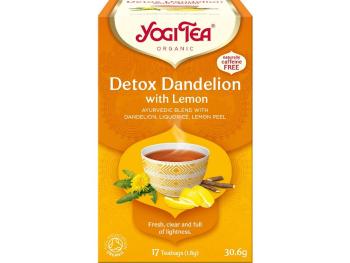 Yogi Tea Bio Detox s citrónem 17 ks