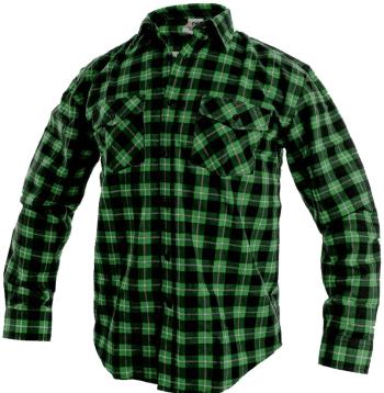 Canis Pracovní flanelová košile TOM - Zelená | 42