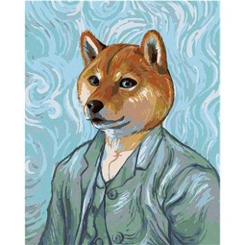 Malování podle čísel - Vincent van Gogh s psí hlavou (HRAbz33545nad)