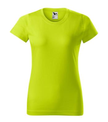 MALFINI Dámské tričko Basic - Limetková | M