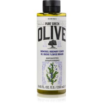 Korres Pure Greek Olive & Rosemary Flower osvěžující sprchový gel 250 ml