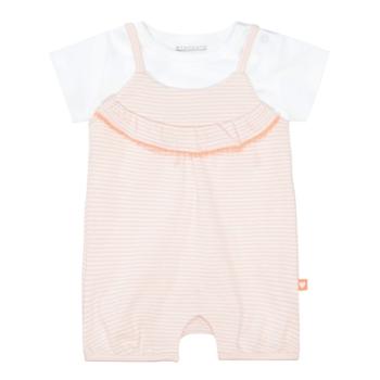 STACCATO Romper+košile měkká peach pruhovaná