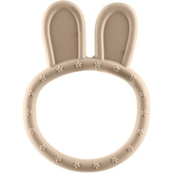 Zopa Silicone Teether Rabbit kousátko Sand Beige 1 ks