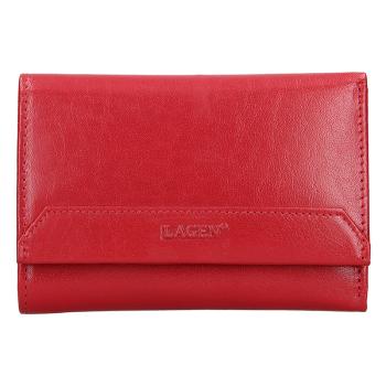 Lagen Dámská peněženka kožená LG 11/B Červená