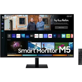 27" Samsung Smart Monitor M5 Černá (LS27BM500EUXEN)