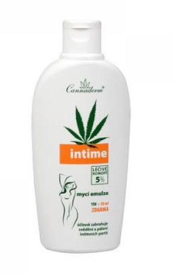 Cannaderm Intime Mycí emulze 150+50 ml zdarma