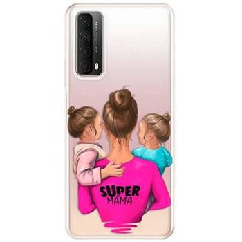 iSaprio Super Mama - Two Girls pro Huawei P Smart 2021 (smtwgir-TPU3-PS2021)