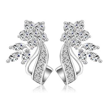 Náušnice Flower B0201 Zirconia Luxury