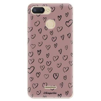 Odolné silikonové pouzdro iSaprio - Heart Dark - Xiaomi Redmi 6