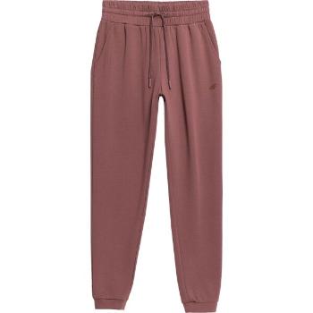 4F TROUSERS Dámské tepláky, růžová, velikost