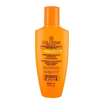 Collistar Special Perfect Tan Intensive Ultra-Rapid Supertanning SPF6 200 ml opalovací přípravek na tělo pro ženy