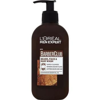 ĽORÉAL PARIS Men Expert Barber Club 3v1 Gel 200 ml (3600523526130)