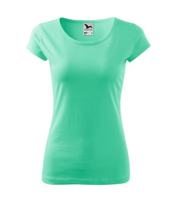 MALFINI Dámské tričko Pure - Mátová | XL