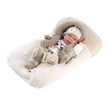 Llorens 73899 New Born chlapeček - realistická panenka s celovinylovým tělem - 40 cm (8426265738991)