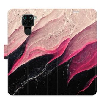 Flipové pouzdro iSaprio - BlackPink Marble - Xiaomi Redmi Note 9