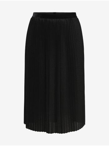 Černá dámská plisovaná midi sukně ONLY Swaya