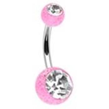 Šperky4U Piercing do pupíku - banánek - BA01072-PC