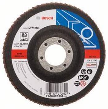 Bosch Accessories 2608607351, Ø 115 mm/22.23 mm, zrnitost 80