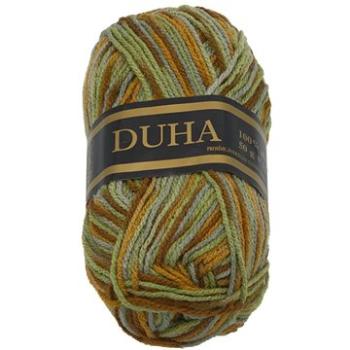 Duha 50g - 033  hnědá, zelená (6579)