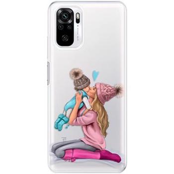 iSaprio Kissing Mom - Blond and Boy pro Xiaomi Redmi Note 10 / Note 10S (kmbloboy-TPU3-RmiN10s)