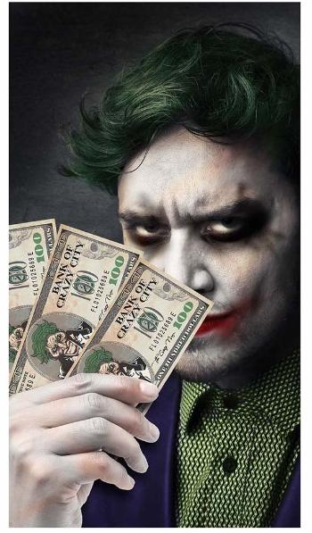 Guirca Repliky bankovek - Joker