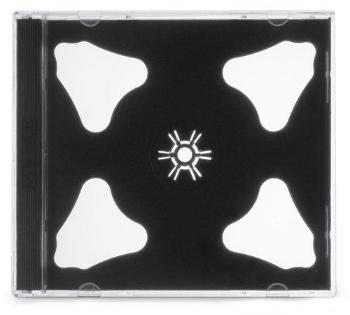 Obal Cover IT pro 2 CD, 10mm - černý (10ks/bal), 27002P10