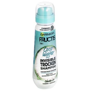 Garnier Fructis Coco Water Invisible Dry Shampoo 100 ml suchý šampon pro ženy na mastné vlasy