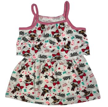 EPlus Dívčí šaty - LOL Surprise růžové Velikost - děti: 116