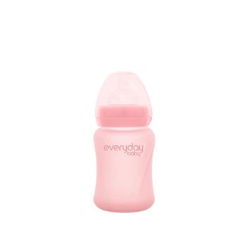 Everyday Baby skleněná láhev 150 ml, Rose Pink