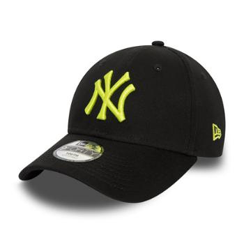 Dětská kšiltovka Kids New Era 9Forty Kids MLB CHYT League Essential Black Cycle Green - Child