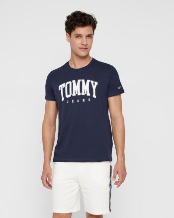 Tommy Hilfiger TOMMY HILFIGER pánské tmavě modré tričko